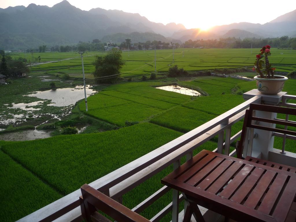Mai Chau Valley View Hotel Hòa Bình Exteriör bild