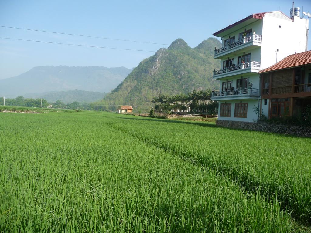 Mai Chau Valley View Hotel Hòa Bình Exteriör bild